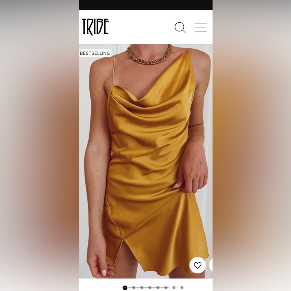 Yellow dress from 12th tribe price firm
